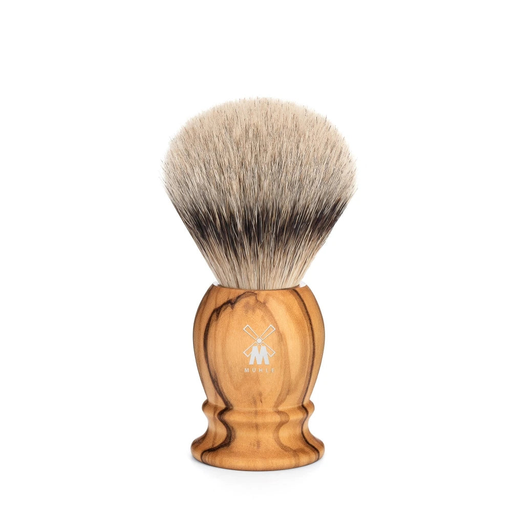 Mühle Shaving Silvertip Barberkost 19 Mm Classic Oliventræ