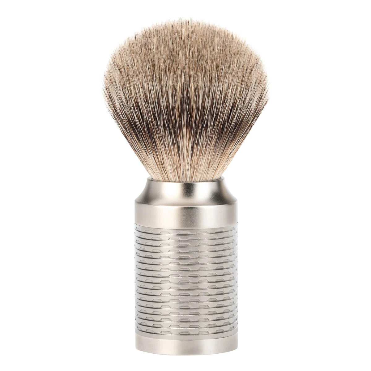 Mühle Shaving Silvertip Barberkost 21 Mm Rocca Rustfrit Stål Mat Finish