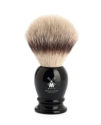 Mühle Shaving Silvertip Fibreâ  Barberkost  23 Mm  Classic  Sort Kunstharpiks