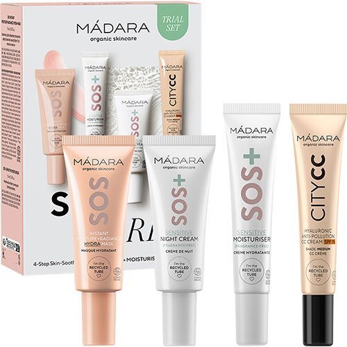 Madara Sos Care  -step Skin-soothing Routine Set  Medium   Stk