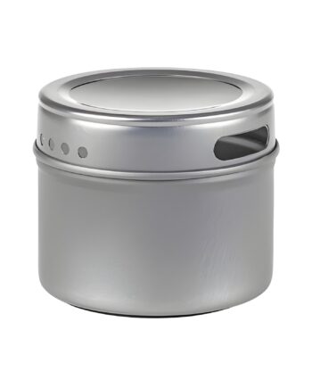 Magnetisk Metaldåse Med Gennemsigtigt Låg 110 Ml