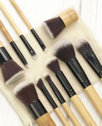 Makeupsæt   Bambus 11 Dele