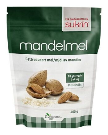 Mandelmel Fedtreduceret  400g