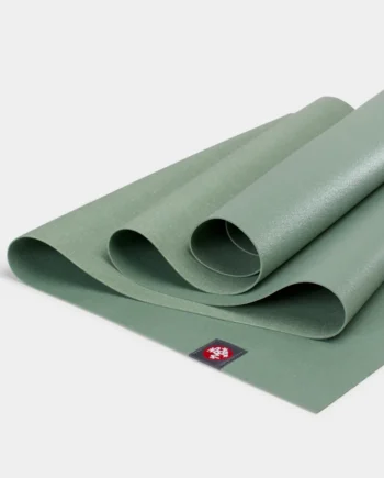 Manduka Eko Super Lite Rejse Yogamåtte   5mm  Leaf Green Ekstra Længde