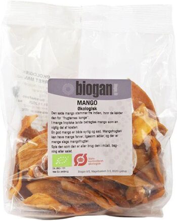 Mango  Tørret øko  150 Gram