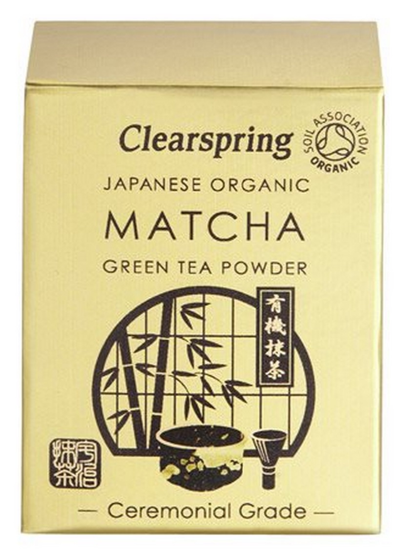 Matcha Grøn Te Pulver Clearspring  Ceremonial Grade     30g