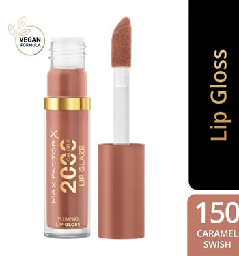 Max Factor 2000 Calorie Lip Glaze 150 Caramel Swish