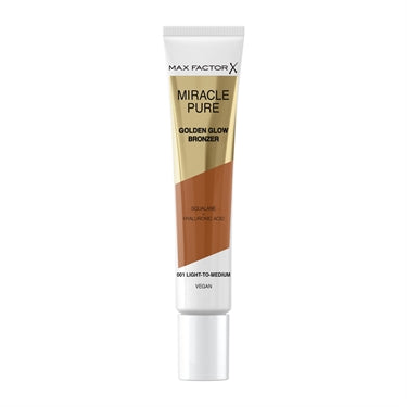 Max Factor Miracle Pure Golden Glow Bronzer 01 Light To Medium