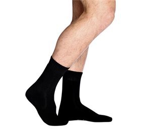 Menâ Work Boot Socks Sort Grå Str 45-50 1stk