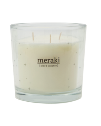 Meraki Advents-duftlys  Apple   Cinnamon  1stk