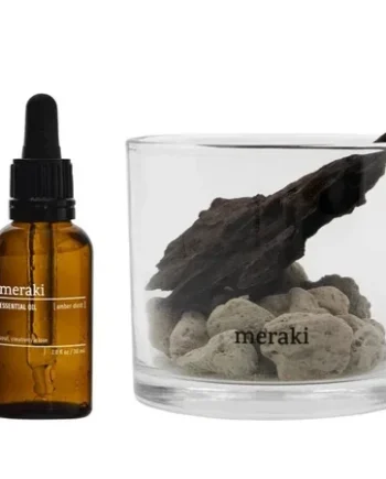 Meraki Duftfrisker Sæt  Mklavastone   Wood Amber Dust  30ml