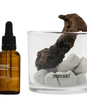 Meraki Duftfrisker Sæt  Mklavastone   Wood Herbal Calm  30ml
