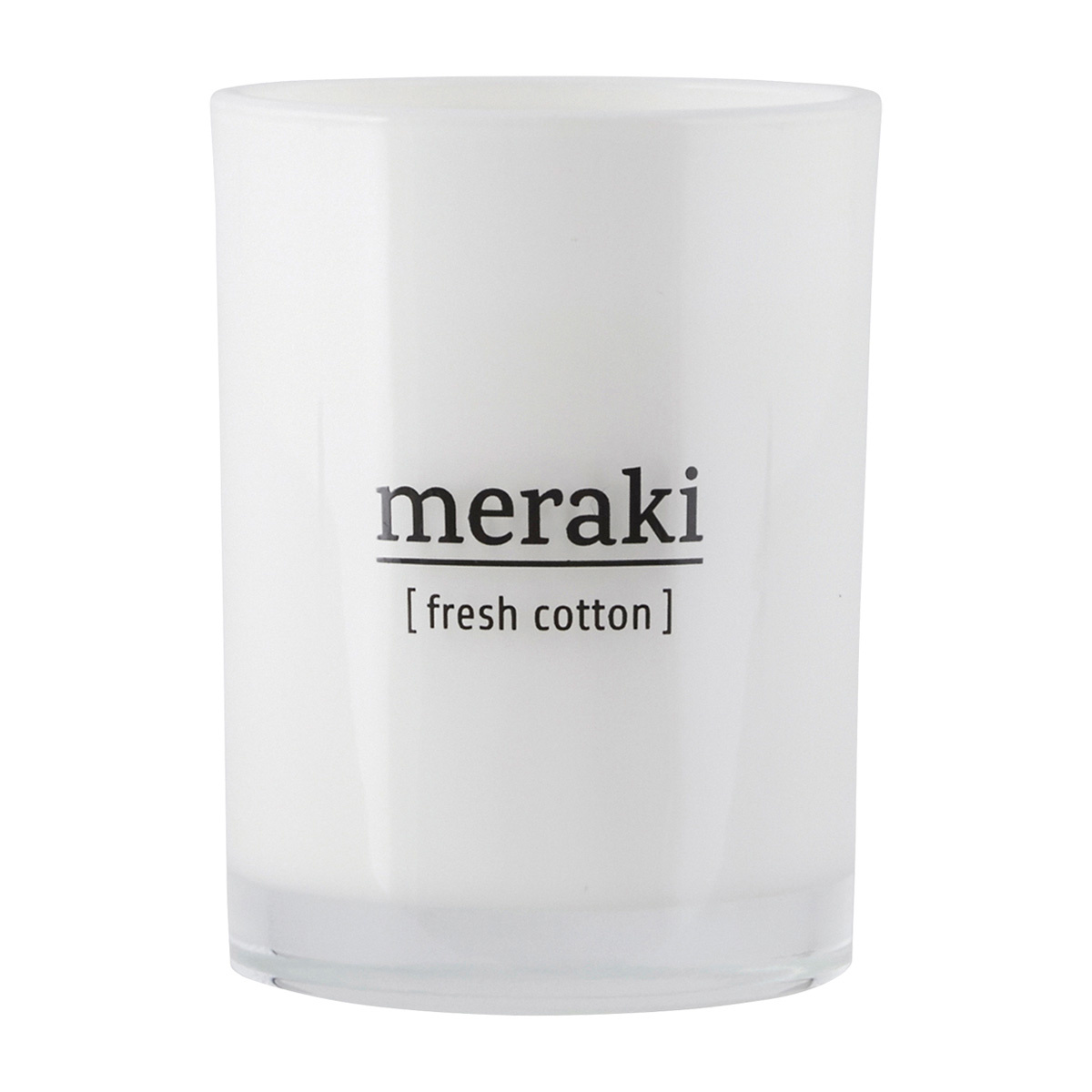 Meraki Duftlys  Fresh Cotton  Dia :   Cm    : 10   Cm