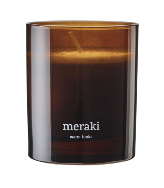 Meraki Duftlys Warm Tonka 5cm 8cm