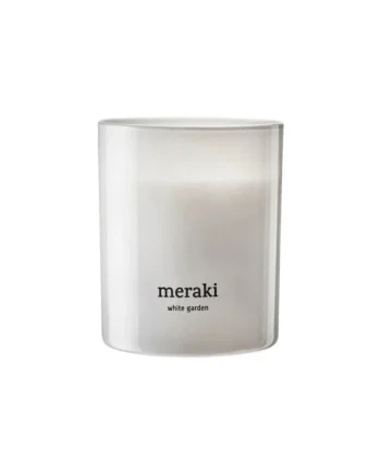 Meraki Duftlys White Garden  1stk  200g