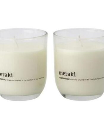 Meraki Duftlys Wild Meadow 2stk   :     Cm  Dia:   Cm