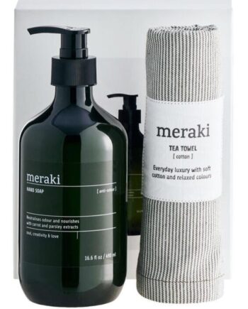 Meraki Gaveæske  Håndsæbe Og Viskestykke  Kitchen Essentials