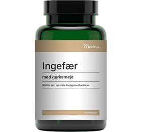 Mezina Ingefær Med Gurkemeje 120 Tbl