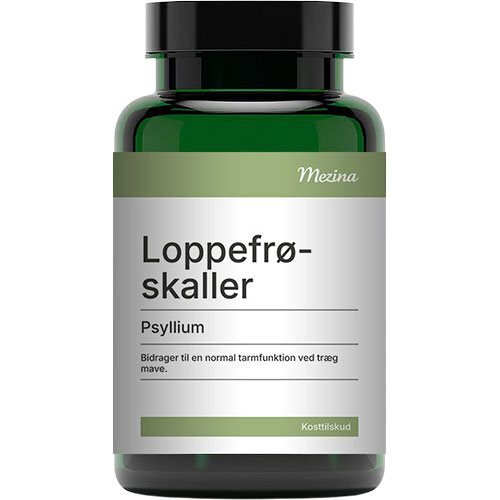Mezina Loppefrøskaller Psyllium Kapsler 180 Kapsler