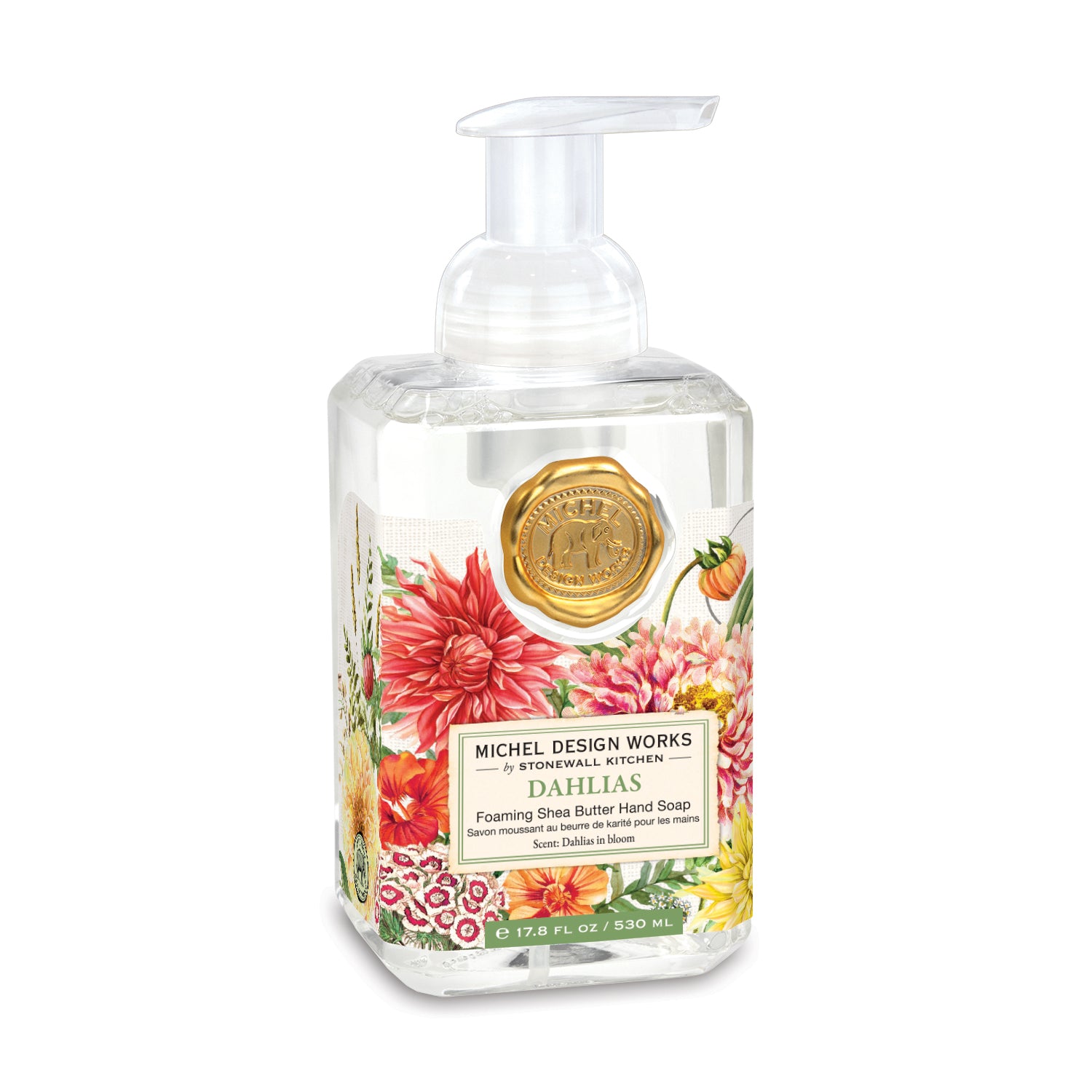 Michel Design Skumhåndsæbe Dahlias 530ml
