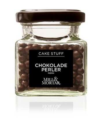 Mill   Mortar Chokolade Perler Mørk  45g