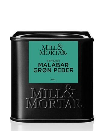 Mill   Mortar Malabar Grøn Peber    25g