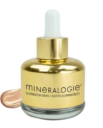Mineralogie Illuminator Drops White   Gold Highlight 1oz