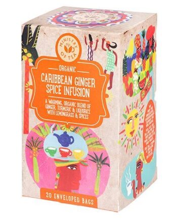 Ministry Of Tea Caribbean Ginger Spice Te    20br