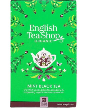 Mint Black Tea øko 20 Breve