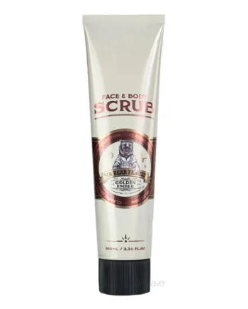 Mr  Bear Face   Body Scrub  Golden Ember  100 Ml