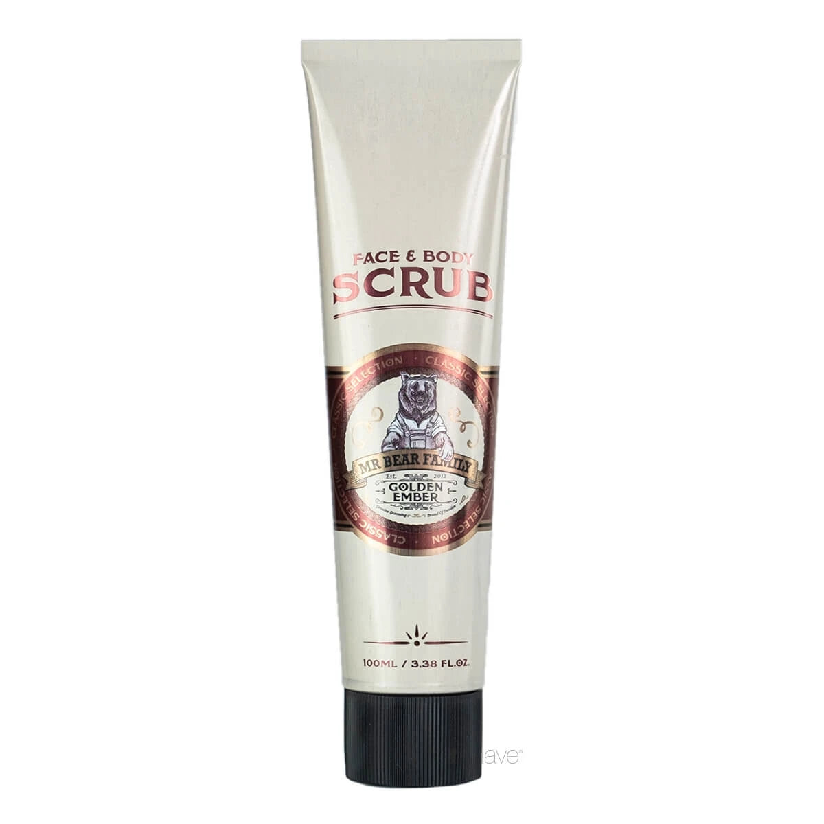 Mr Bear Face Body Scrub Golden Ember 100 Ml