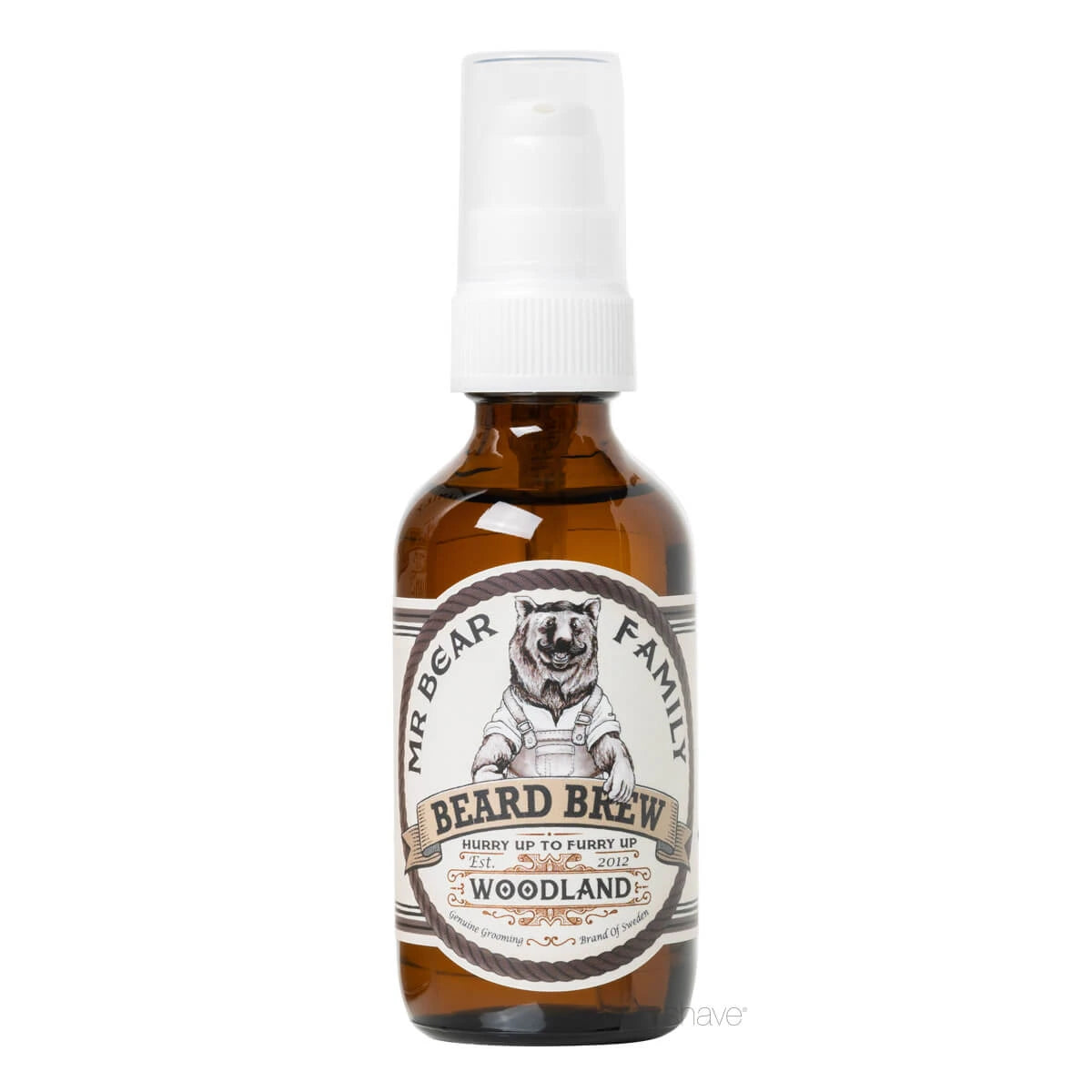 Mr Bear Skægolie Beard Brew Oil Woodland 60 Ml