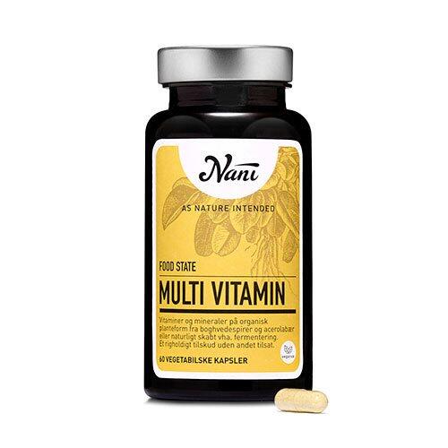 Multivitamin Food State Nani 60 Kapsler