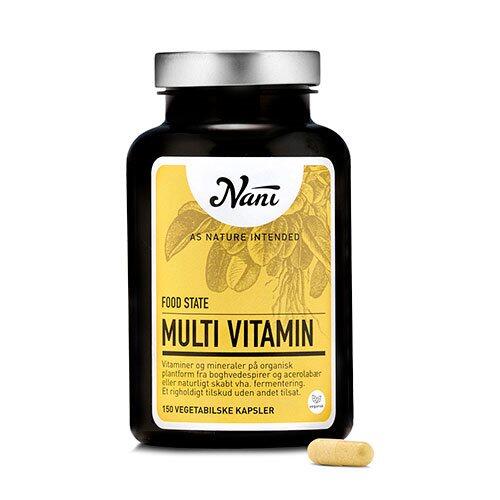 Multivitamin Food State Nani 150 Kapsler