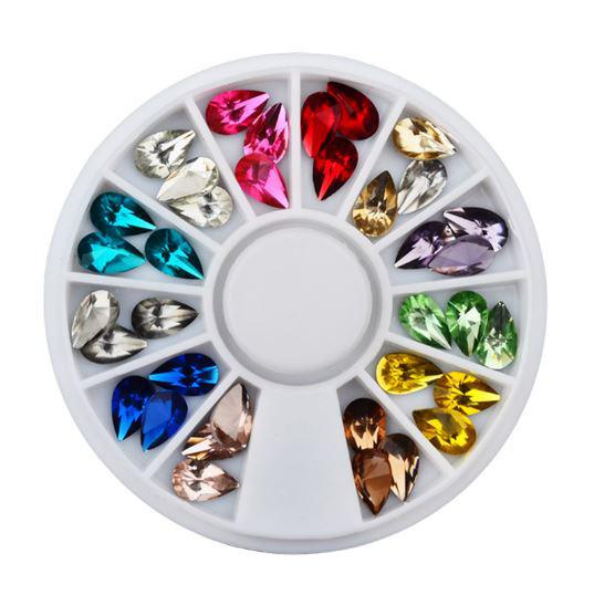 Nail Art Sten Dråbeformet   89 Kr    Perfekt Til Nail Art