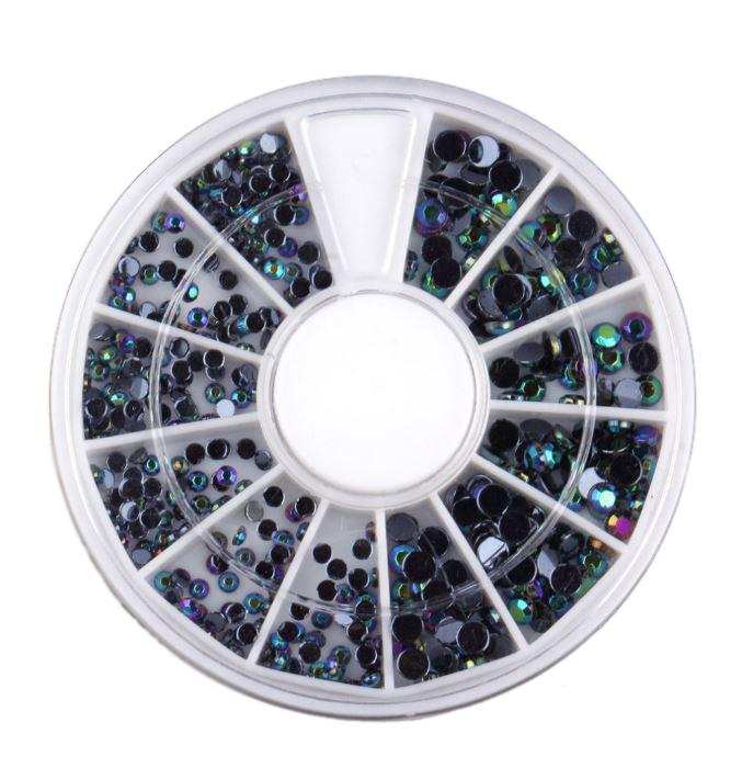 Nail Art Sten   Black Holo   79 Kr    Perfekt Til Nail Art