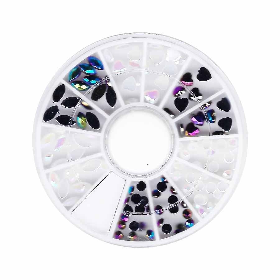 Nail Art Sten   Dråber Og Hjerte Form   49 Kr    Perfekt Til Nail Art