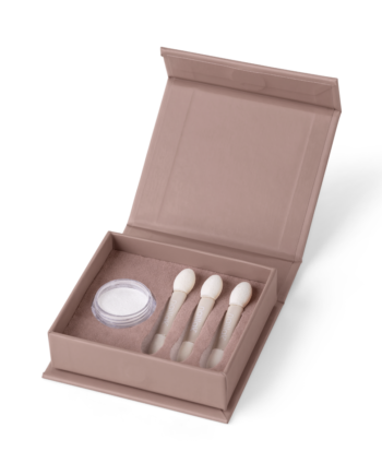 Naillak Pearl Powder Clear  Inkl    Applikatorer