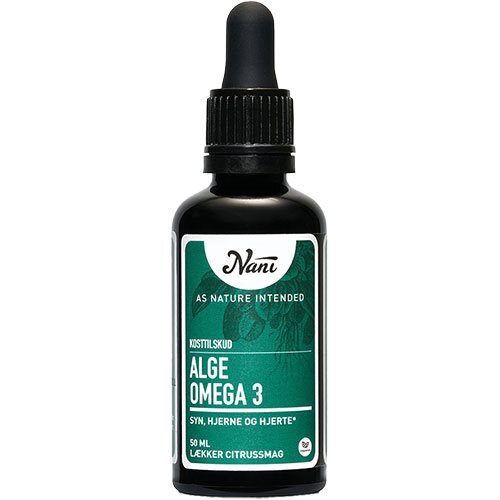 Nani Alge Omega   Dråber Med Citrussmag 50 Ml