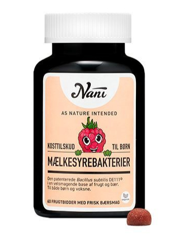 Nani Mælkesyrebakterier Børn  60gum