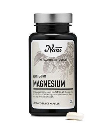 Nani Magnesium Organisk Planteform  60kap
