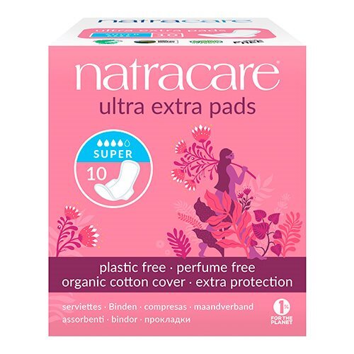 Natracare Bind 10 Stk Super Ultra Extra   Pk
