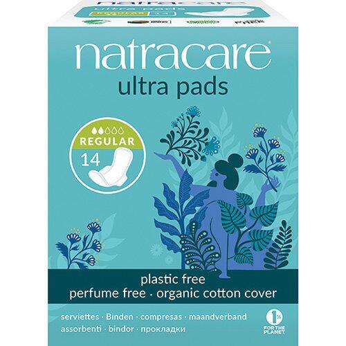 Natracare Bind Ultra Med Vinger 14 Stk
