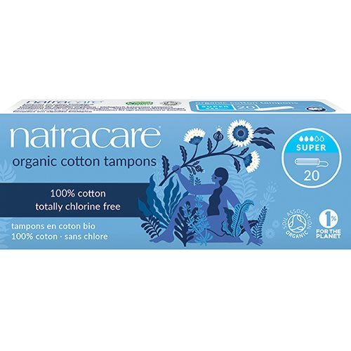 Natracare Tampon Super    Indføringshylster  øko  20 Stk