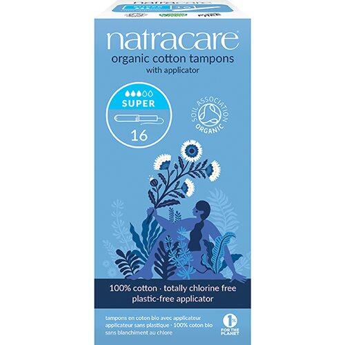 Natracare Tamponer Super    Hylster  16 Stk