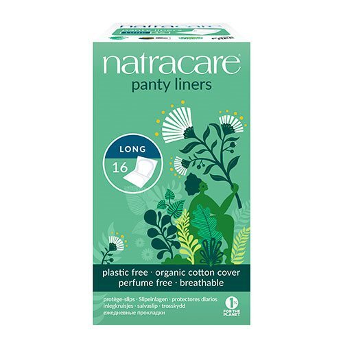 Natracare Trusseindlæg Long 16 Stk Panty Liner   Pk