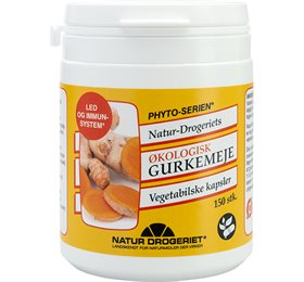 Natur-drogeriet Gurkemeje Kapsler    Bull  150 Kap