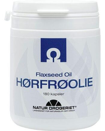 Natur-drogeriet Hørfrøolie Kaps 500 Mg  180kap