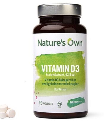 Nature   Own Vitamin D3  120tab