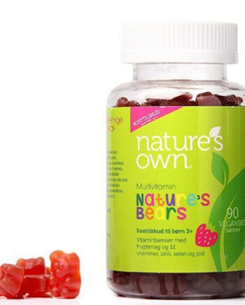 Natures Own Multivitaminer Nature   Bear  90stk